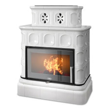 Kachlová kamna ABX Karelie exklusive, kachlový sokl, Perle